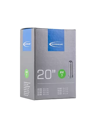 SCHWALBE | Camera d'aria per bicicletta n. 9 AV40 (20") |